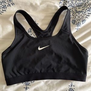 Black Nike Sports Bra Size Large